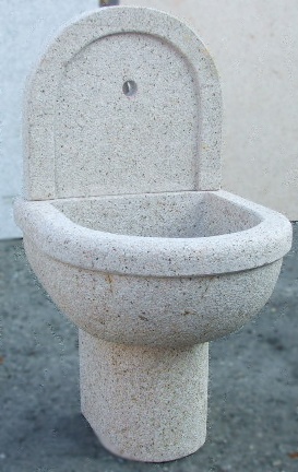 Fontana in Granito Lyon Fiammato